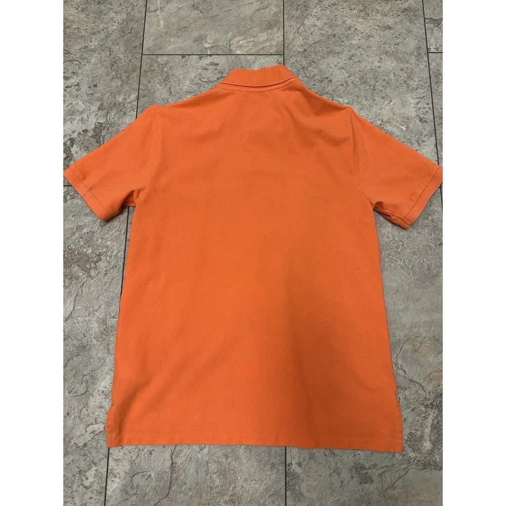 Boys Polo Ralph Lauren Shirt XL 18-20 Orange Blue‎ Horse READ DESCRIPTION
